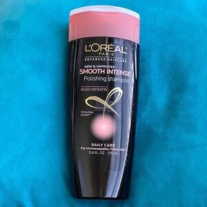L'Oreal Paris Smooth Intense Shampoo - Black and Pink